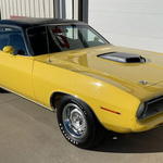 1970 Lemon Twist Hemi Cuda 4 speed